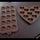 Silicone Chocolate Molds | Non-Stick Candy & Cake Chocolate Making Mold Kit | For Kids & Adults ( heart shape)