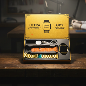 GD9 Ultra Golden Edition Smart Watch Providing Premium Design Stylish Appearance And Everyday Smart Wear Support